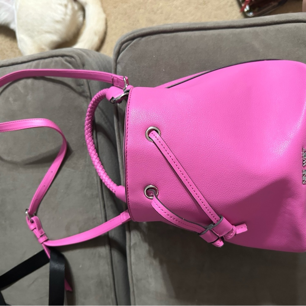 Nine West bubble gum pink purse